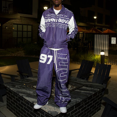 DGT Printed Waterproof Nylon Tracksuit